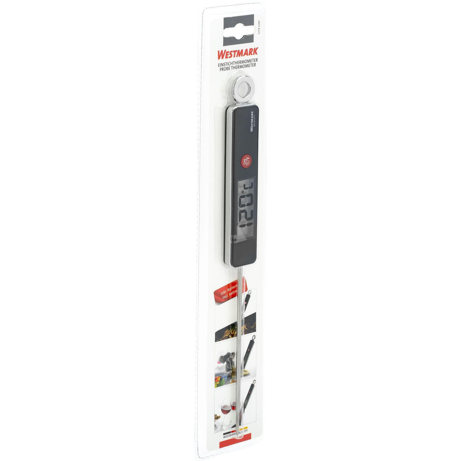 WESTMARK Thermometer schwarz/silber