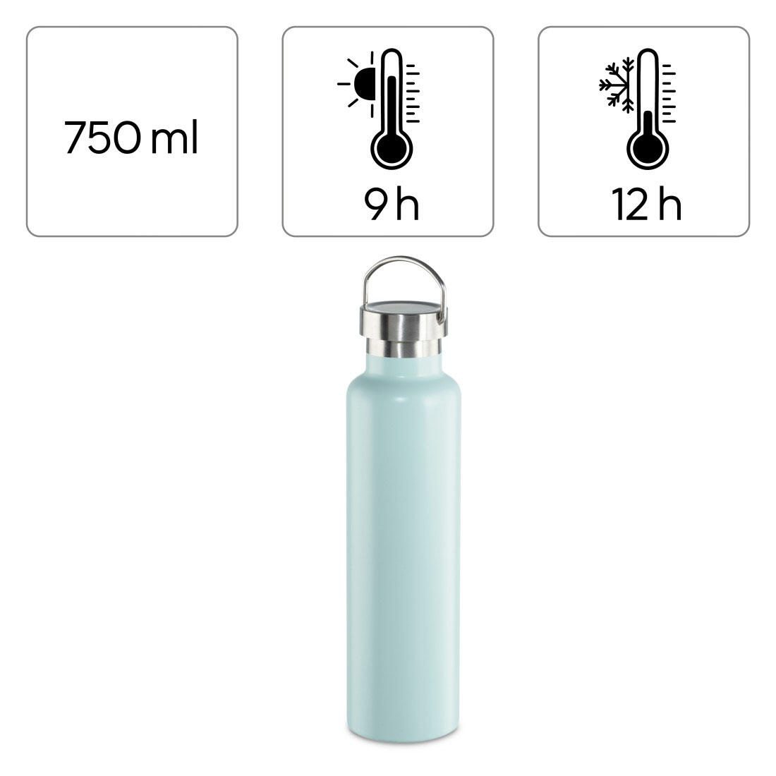 xavax® Isolierflasche 750 ml pastellblau