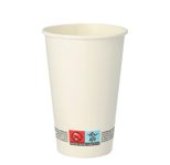 PAPSTAR pure Einweg-Trinkbecher 8 cm 0,3 l weiß
