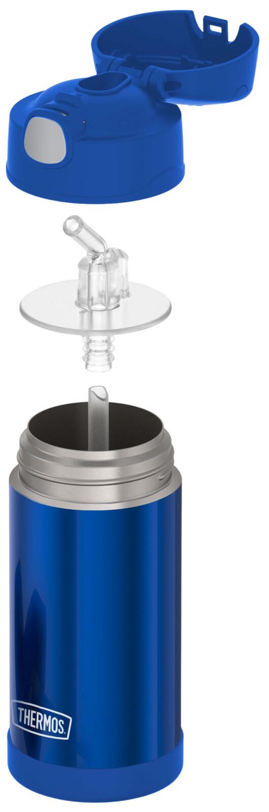 THERMOS® Isolier-Trinkflasche FUNTAINER Kids Straw 0,35 l blau