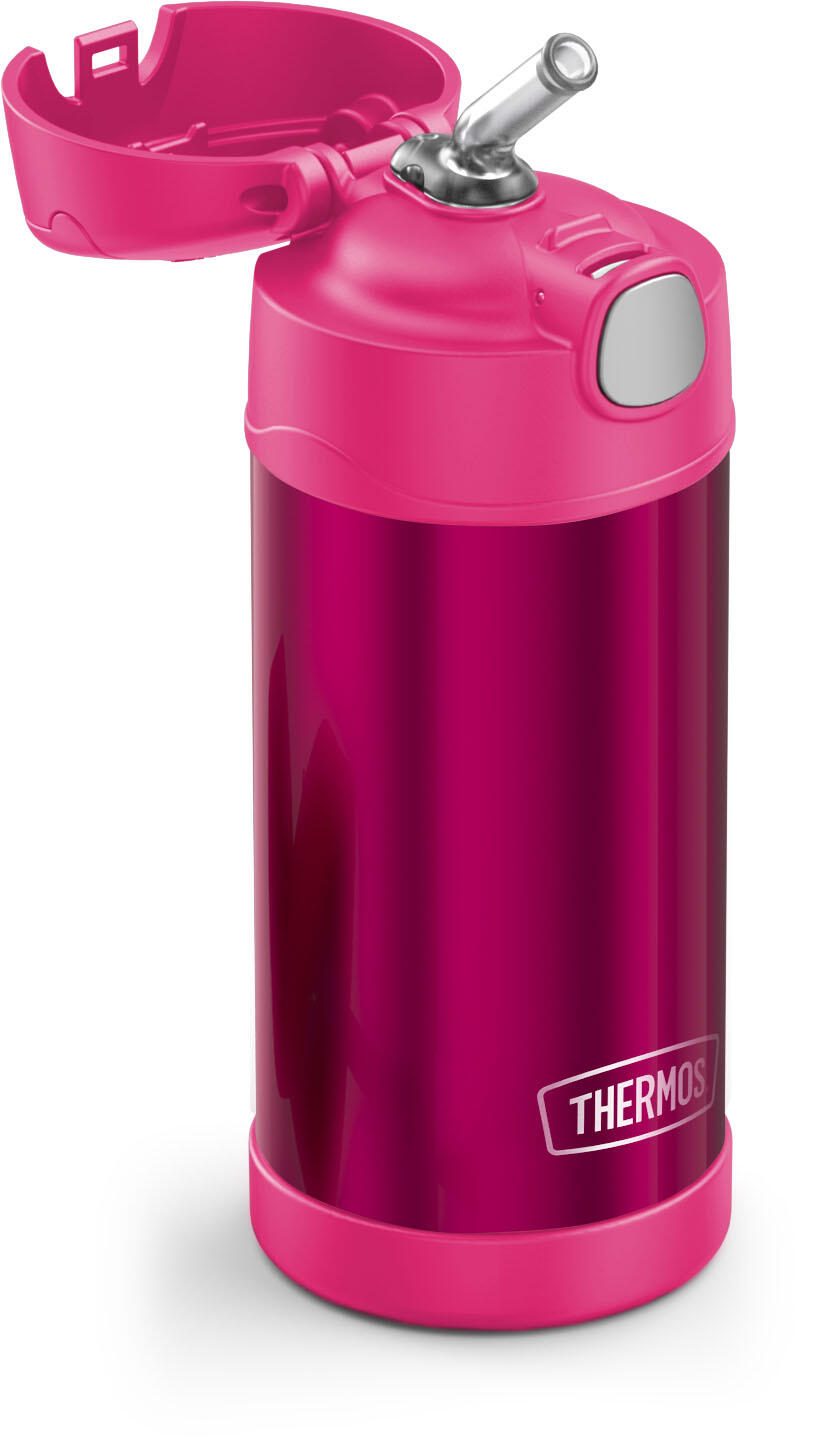 THERMOS® Isolier-Trinkflasche FUNTAINER Kids Straw 0,35 l pink