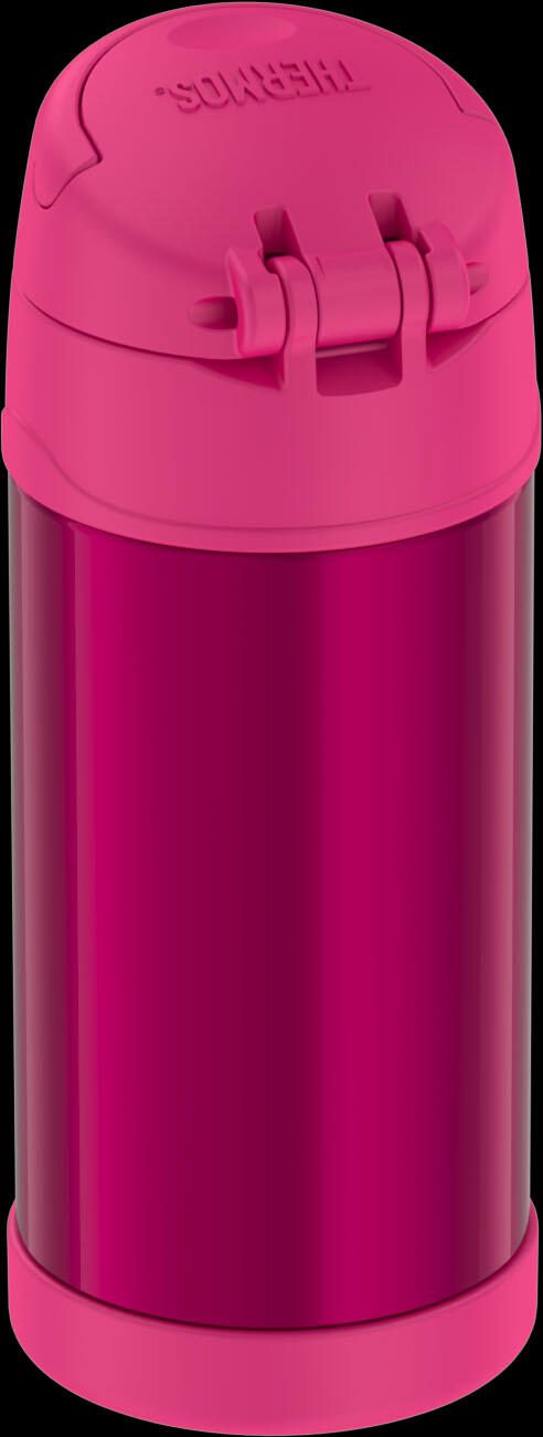 THERMOS® Isolier-Trinkflasche FUNTAINER Kids Straw 0,35 l pink