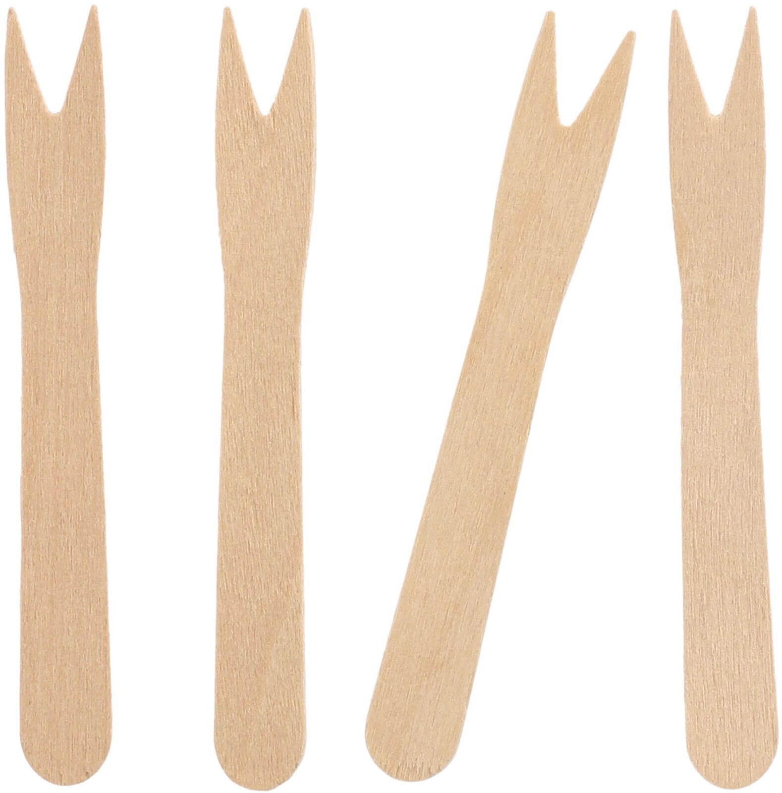 PAPSTAR Pommesgabel pure braun