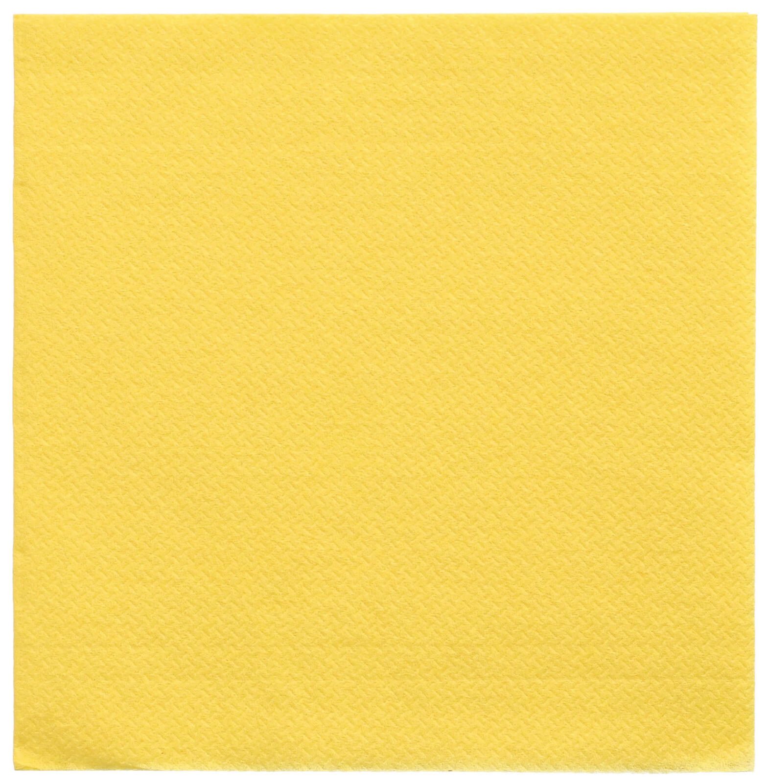 PAPSTAR Servietten 24,0 x 24,0 cm 2-lagig gelb