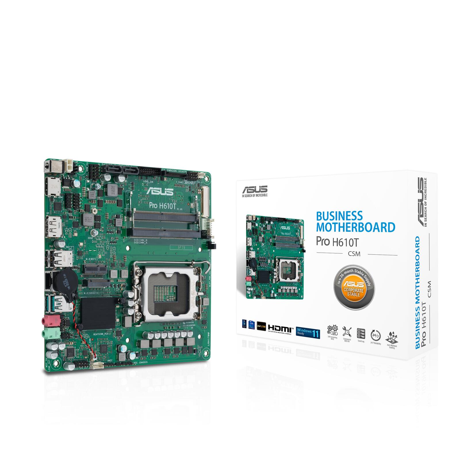 ASUS Pro H610T-CSM