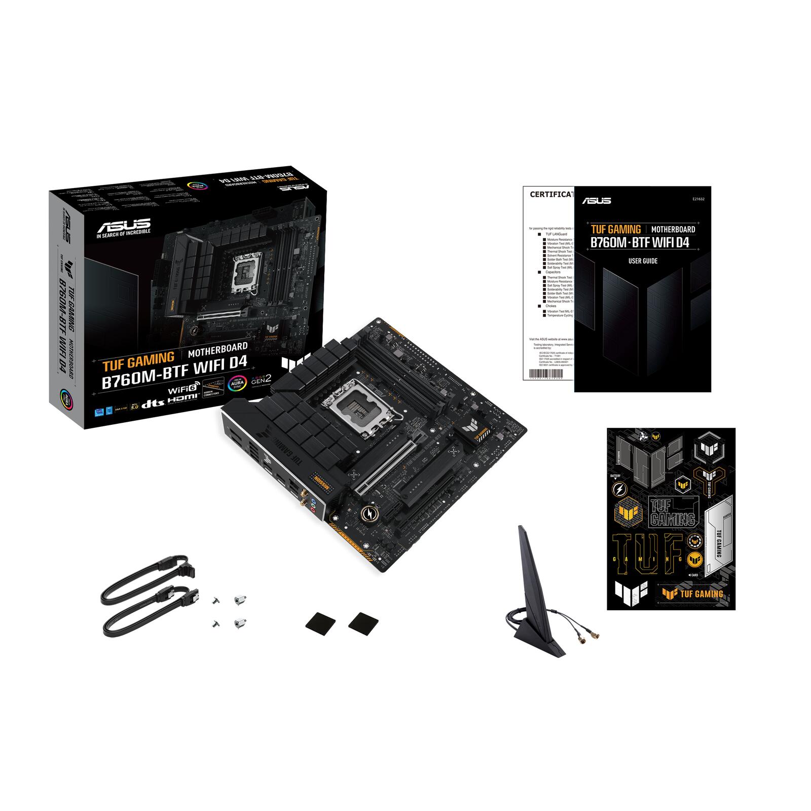ASUS TUF GAMING B760M-BTF WIFI D4