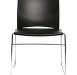 Topstar Besucherstuhl W-Chair schwarz 4 St.