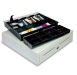 OLYMPIA Geldkassette Magic Touch lichtgrau