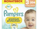 Pampers® Windeln Premium Protection Größe 3 (6-10kg) für Babys und Kleinkinder (4-18 Monate)