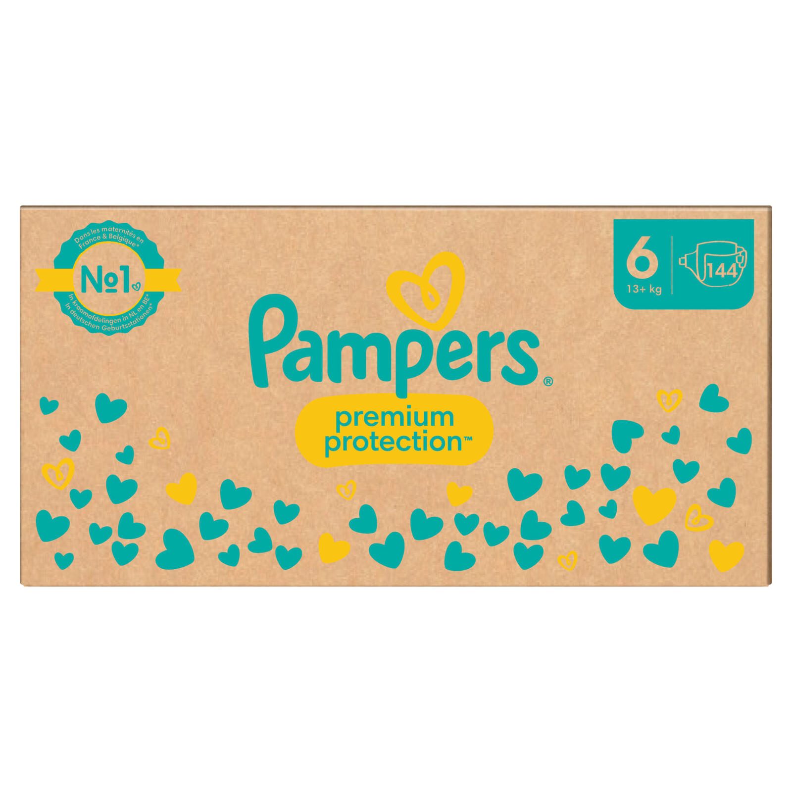 Pampers® Windeln Premium Protection Größe 6 (13+kg) für Kids und Teens (4-12 Jahre)