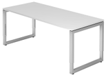 HAMMERBACHER höhenverstellbarer Schreibtisch VRS19/W/S weiß