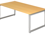 HAMMERBACHER höhenverstellbarer Schreibtisch VRS2E/6/S buche