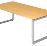 HAMMERBACHER höhenverstellbarer Schreibtisch VRS2E/6/S buche