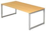 HAMMERBACHER höhenverstellbarer Schreibtisch VRS2E/6/S buche