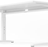 HAMMERBACHER höhenverstellbarer Schreibtisch VXB16/W/WW weiß