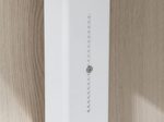 HAMMERBACHER höhenverstellbarer Schreibtisch VXB19/5/SS lichtgrau, silber