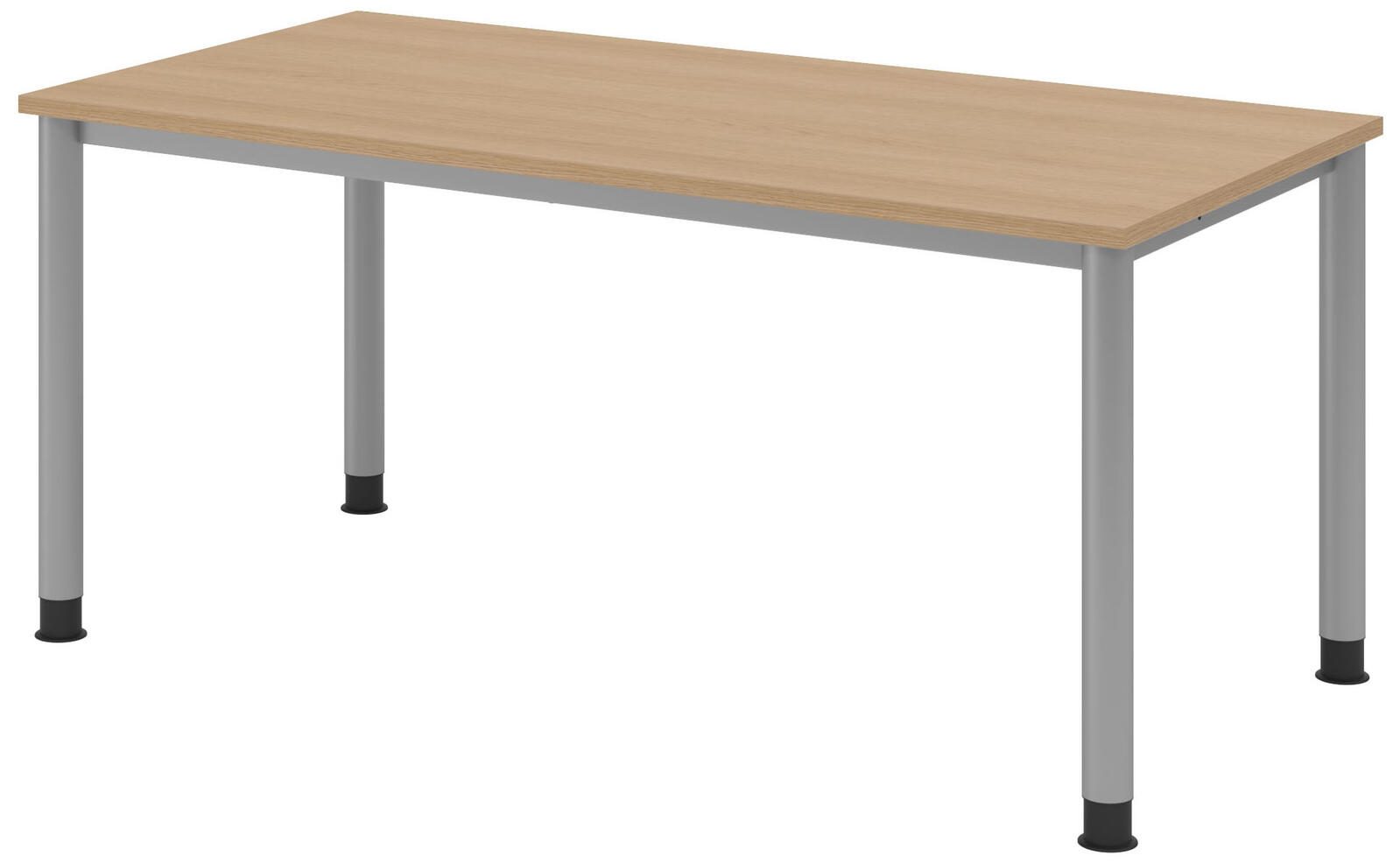 HAMMERBACHER höhenverstellbarer Schreibtisch VHS16/E/S eiche