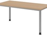 HAMMERBACHER höhenverstellbarer Schreibtisch VHS16/E/S eiche