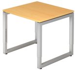 HAMMERBACHER höhenverstellbarer Schreibtisch VRS08/6/S buche
