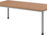 HAMMERBACHER höhenverstellbarer Schreibtisch VHS2E/N/S nussbaum
