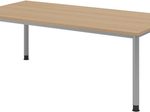 HAMMERBACHER höhenverstellbarer Schreibtisch VHS2E/E/S eiche