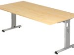 HAMMERBACHER höhenverstellbarer Schreibtisch VOS2E/3/S ahorn
