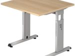 HAMMERBACHER höhenverstellbarer Schreibtisch VOS08/E/S eiche