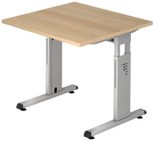 HAMMERBACHER höhenverstellbarer Schreibtisch VOS08/E/S eiche