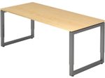 HAMMERBACHER höhenverstellbarer Schreibtisch VRS19/3/G ahorn