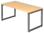 HAMMERBACHER höhenverstellbarer Schreibtisch VRS16/3/G ahorn