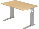 HAMMERBACHER höhenverstellbarer Schreibtisch VUS12/3/S ahorn