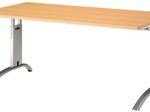 HAMMERBACHER höhenverstellbarer Schreibtisch VFS16/6/S buche