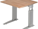 HAMMERBACHER höhenverstellbarer Schreibtisch VUS08/N/S nussbaum