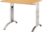 HAMMERBACHER höhenverstellbarer Schreibtisch VFS08/6/S buche