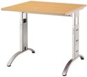 HAMMERBACHER höhenverstellbarer Schreibtisch VFS08/6/S buche