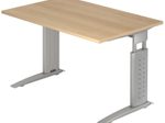 HAMMERBACHER höhenverstellbarer Schreibtisch VUS12/E/S eiche