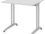 HAMMERBACHER Schreibtisch VBS08/5/S lichtgrau