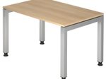 HAMMERBACHER höhenverstellbarer Schreibtisch VJS12/E/S eiche