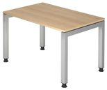 HAMMERBACHER höhenverstellbarer Schreibtisch VJS12/E/S eiche