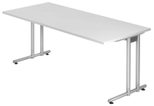 HAMMERBACHER Schreibtisch VNS19/W/S weiß