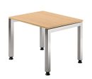 HAMMERBACHER höhenverstellbarer Schreibtisch VJS08/6/S buche