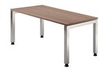 HAMMERBACHER höhenverstellbarer Schreibtisch VJS16/N/S nussbaum