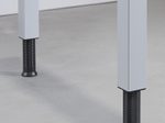 HAMMERBACHER höhenverstellbarer Schreibtisch VJS08/N/S nussbaum
