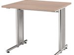 HAMMERBACHER Schreibtisch VNS08/N/S nussbaum
