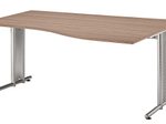 HAMMERBACHER Schreibtisch VNS18/N/S nussbaum