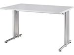 HAMMERBACHER Schreibtisch VNS12/5/S lichtgrau