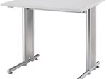 HAMMERBACHER Schreibtisch VNS08/5/S lichtgrau