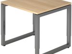 HAMMERBACHER höhenverstellbarer Schreibtisch VRS08/E/G eiche