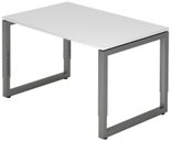 HAMMERBACHER höhenverstellbarer Schreibtisch VRS12/W/G weiß