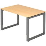 HAMMERBACHER höhenverstellbarer Schreibtisch VRS12/3/G ahorn